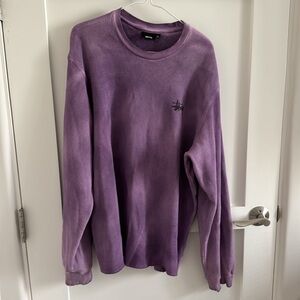 Stussy long sleeve waffle knit